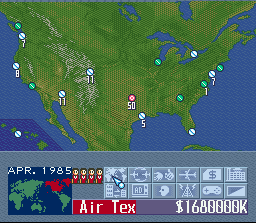 Aerobiz Supersonic screenshot 5 for Sega Genesis